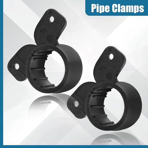 Litoexpe 50 PCS 1/2 بوصة يدعم الأنابيب المشبك التعليق ، نمط الفراشة مشابك أنبوب تثبيت ثقب ل PEX ، النحاس ، CPVC in Saudi Arabia