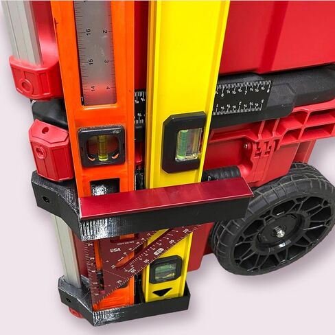 Milwaukee Packout Dual Level + Square Edge + T-Square حامل (الجانب الأيمن) in Saudi Arabia
