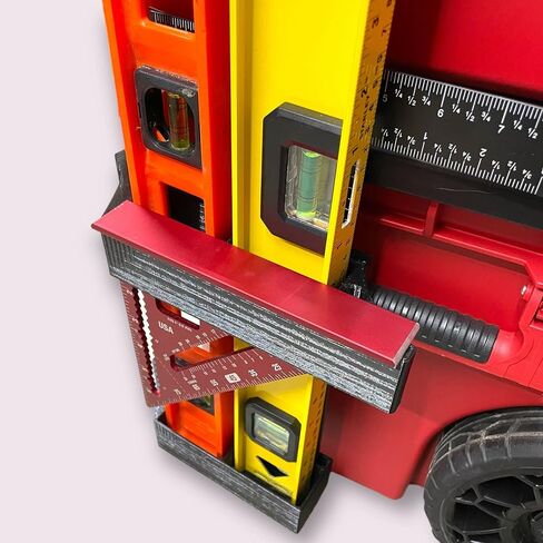 Milwaukee Packout Dual Level + Square Edge + T-Square حامل (الجانب الأيمن) in Saudi Arabia