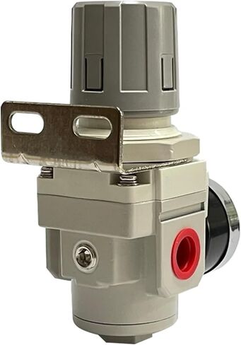 AR2000-02 AR3000-03 1/4 '' 'ضغط ضغط الهواء ضاغط ضاغط غاز تنظيم وحدات معالجة تنظيم مع مقياس قابل للتعديل (AR2000-02 PC4-02) in Kuwait