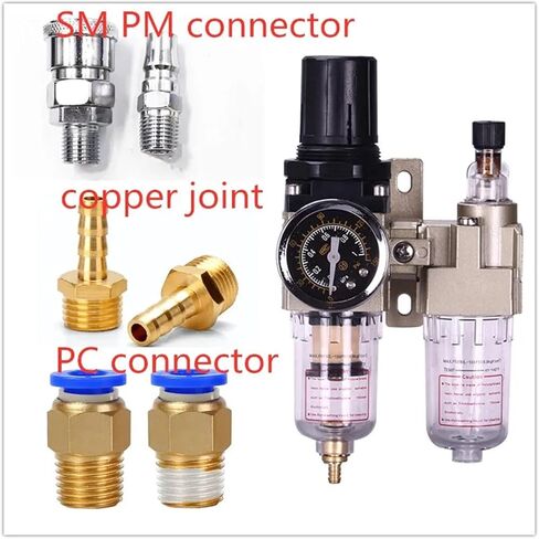 ضاغط الهواء ضاغط على منظم زيت الفاصلة الفاصل الهوائي لضغط الفاصل الزمني لضغط الصرف الصحي AC2010-02 (فقط AC2010-02) in Kuwait