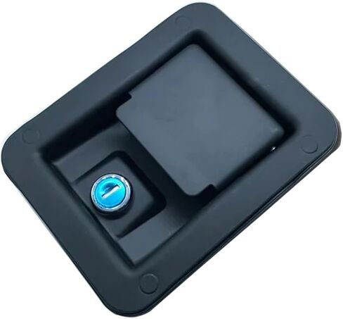 1PCS Square Cabinet Key Lock Black Or Stainless for Car Bus Truck Trunk Electronical Box Pickup Accessories in Saudi Arabia