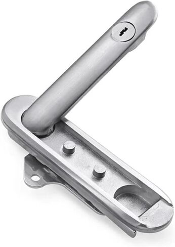 2Sets Stainless Steel Plane Lock BoxIndustrial Cabinet Handle with Lock Distribution Box Equipment Cabinet Door(2sets-402-1) in Saudi Arabia