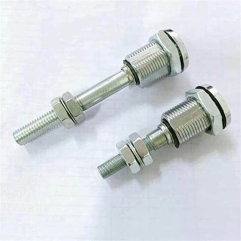 MS816 Extended Zinc Alloy Triangle Lock Telescopic Electric Cabinet Dustbin Locks Pull Tongue Metal Locker(3set-Medium Long-Key) in Saudi Arabia