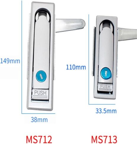 712 Communication Switch Optical Fiber Switch Network Cabinet Mechanical Plane Lock Electric Box Equipment Cabine Lock 1Pcs(XJJ-712) in Saudi Arabia