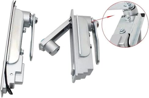 712 Communication Switch Optical Fiber Switch Network Cabinet Mechanical Plane Lock Electric Box Equipment Cabine Lock 1Pcs(XJJ-712) in Saudi Arabia