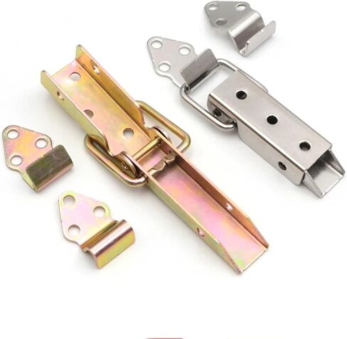 5Pcs DK506 for Military Use Hasp Latch Toggle Latch Catch Clasp Case Chest Lock Box Latchs Hook Lock(5pcs-506-304 Steel) in Saudi Arabia