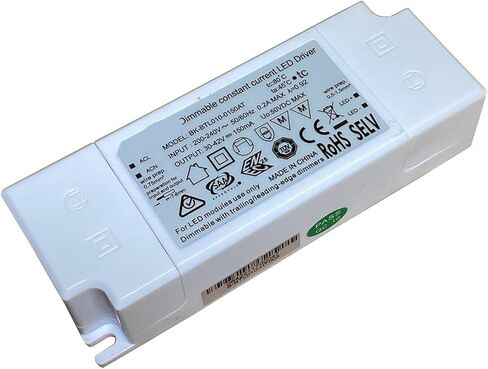 6W 17W Triac Dimming LED Driver Dimmable LED Light Transformer 150mA 450mA Power Supply for Trailing-Edge Dimmer(6.3W 150mA 30-42V) in Kuwait