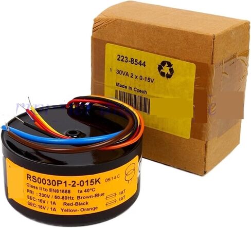 1PCS 30W DUAL 6V 9V 12V 15V 18V 25V TORDOIDAL TRANVERST 30VA TRAIDAL TRANVERALS (DUAL 6V) in Saudi Arabia