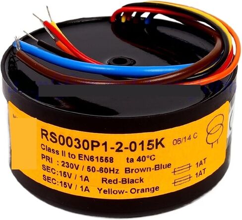 1PCS 30W DUAL 6V 9V 12V 15V 18V 25V TORDOIDAL TRANVERST 30VA TRAIDAL TRANVERALS (DUAL 6V) in Saudi Arabia