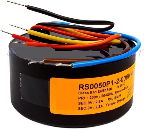 1PCS 30W DUAL 6V 9V 12V 15V 18V 25V TORDOIDAL TRANVERST 30VA TRAIDAL TRANVERALS (DUAL 6V) in Saudi Arabia