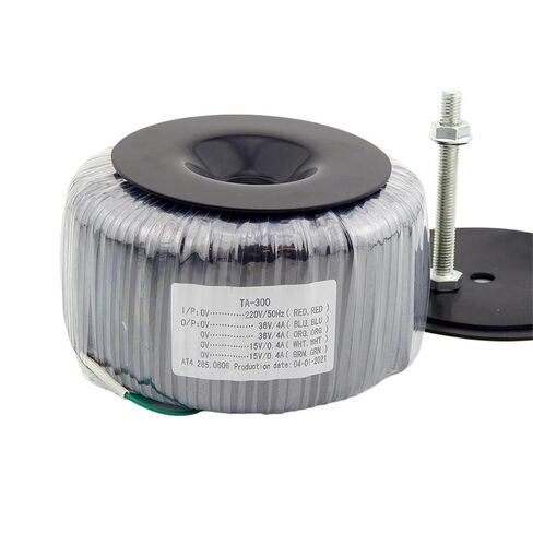 1pcs 300W Circular Core Transformer of Pure Copper enameled Wire for Power Amplifier Circular Transformer Output 36V15V in Saudi Arabia