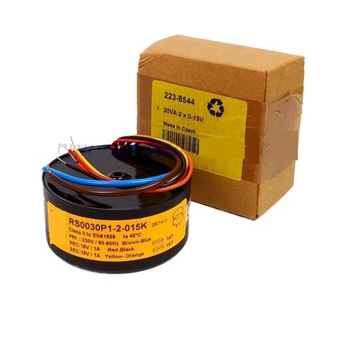 1PCS 30W DUAL 6V 9V 12V 15V 18V 25V TORDOIDAL TRANVERT 30VA TRAIDAL TRANVERAL (DUAL 12V) in Kuwait