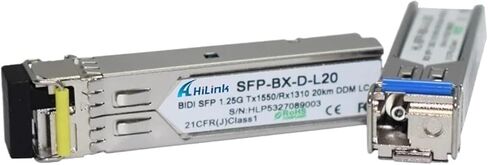 1.25g الألياف المفردة LC/SC 1G 1000BASE 1310NM/1550NM 3km/20km WDM SFP (موصل LC 20 كم) in Kuwait