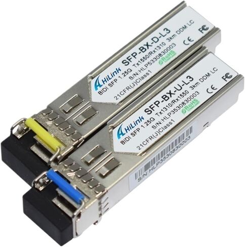 1.25g الألياف المفردة LC/SC 1G 1000BASE 1310NM/1550NM 3km/20km WDM SFP (موصل LC 20 كم) in Kuwait