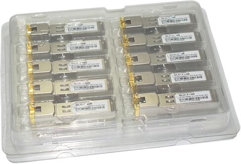 1000Base-T Gigabit RJ45 COPPER SFP GLC-T/SFP-GE-T الألياف الضواحي الألياف الضوئية مع موصل RJ45 in Saudi Arabia