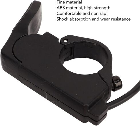 خانق الإبهام ، أجزاء الدراجات الكهربائية ، ABS 7/8inch (22 مم) التحكم في سرعة خنق الإبهام ، 109R إطلاق سريع مضاد للانزلاق Ebike Ebike Ebike accouns for e-pike electral echours in Saudi Arabia