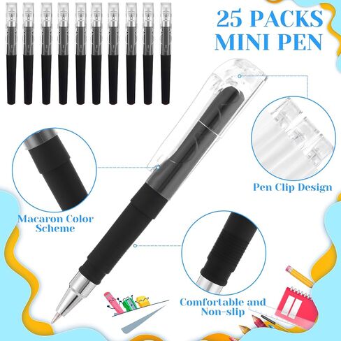 50 Pack Pocket Small Notebook Journals with Pen 5.6 'X 3.7' 'Mini Journaling Notepads A6 Journals Hardcover clined Bookber Bolk with Pen Holder for Office School Memo (Black) in Saudi Arabia