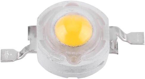 100pcs LED LAMP حبات ، شريحة LED عالية الطاقة ، مصباح LED SMD مصباح SMD ، SMD COB 1W حبة LED بيضاء دافئة ، للمنزل ، الاستوديو ، معرض Foodlight/Spotlight لمبة البديل (أبيض دافئ) in Saudi Arabia