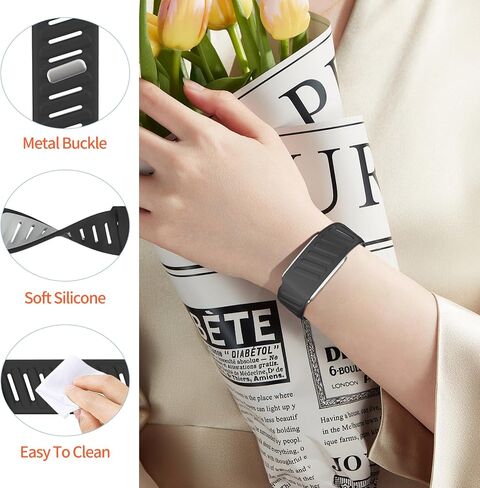 Sport Bicep Band Compatible with WHOOP 5.0 One and Peak, Soft Adjustable Silicone Waterproof Breathable Replacement Wristbands for Whoop 5.0 Accessory for Health & Fitness Wearable in Kuwait