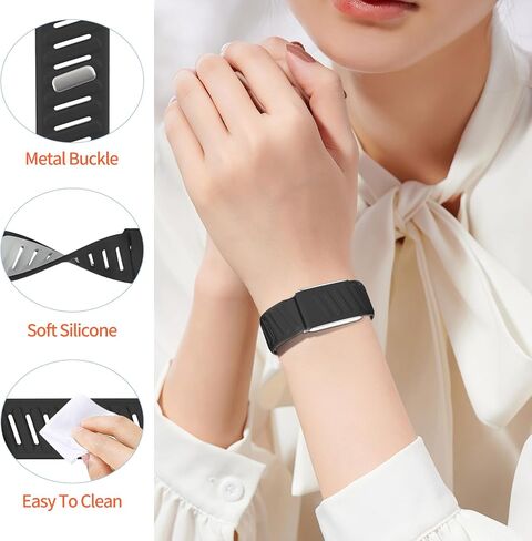 Sport Bicep Band Compatible with WHOOP 5.0 One and Peak, Soft Adjustable Silicone Waterproof Breathable Replacement Wristbands for Whoop 5.0 Accessory for Health & Fitness Wearable in Kuwait