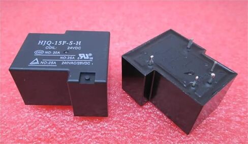 Relay HJQ-15F-S-H-24VDC HJQ-15F-S-H 24VDC HJQ-15F DC24V 24VDC 30A DIP5 10/20Pcs(10PCS) in Saudi Arabia