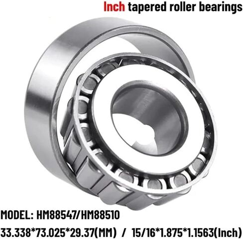 1PCS HM88547/HM88510 33.338x73.025x29.37mm حجم بوصة محمل أسطوانة مدبب محمل in Saudi Arabia