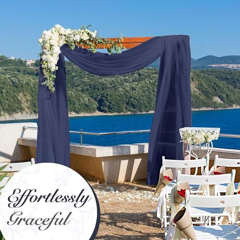 Cheesecloth Table Runner 35x120 Inch 10ft Boho Rustic Gauze Cloth Decoration Cheese Cloths Runners for Wedding Baby Shower Birthday Party Tables Home Decor Centerpiece (Dusty Blue, 3 Pack) in Saudi Arabia