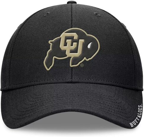 Officially Licensed University Colorado Hat Classic Edition Primary Team Logo Black MVP Adjustable Buffaloes Relaxed Fit Baseball Sports Cap in Saudi Arabia