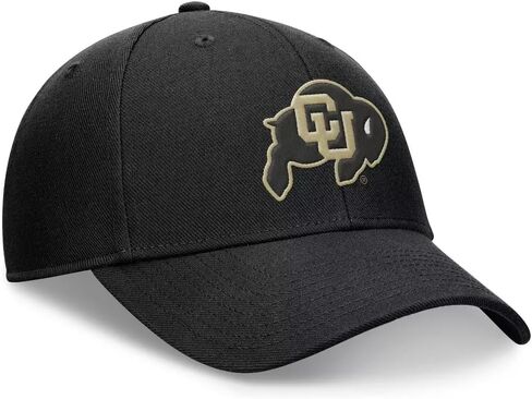 Officially Licensed University Colorado Hat Classic Edition Primary Team Logo Black MVP Adjustable Buffaloes Relaxed Fit Baseball Sports Cap in Saudi Arabia
