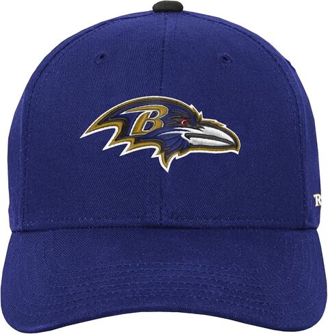 NFL Kids Youth 8-20 Official Primary Logo Wordmark Adjustable Snapback Hat Cap One Size in Saudi Arabia
