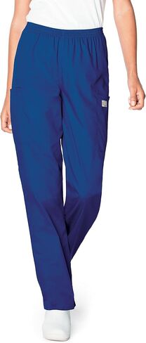 Landau Scrub Zone Relaxed Fit 3-Pocket Elastic Cargo Scrub Pants for Women 83221 in Saudi Arabia