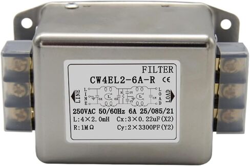 CW4EL2-6A-SR Terminal Block Guide Type Power Power Filter CW4L2-6A-SR/FILTER (CW4EL2-6A-SRRRAILTYPESIDEMOUNT) in Saudi Arabia