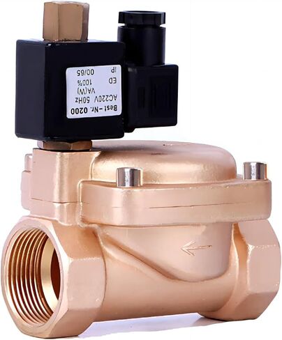 1-1/4 '' المفتوح عادة 16bar صمام الملف اللولبي الطيار الذي يتصرف 220V 12V 24V صمام الملف اللولبي النحاس العالي (DC24) in Saudi Arabia