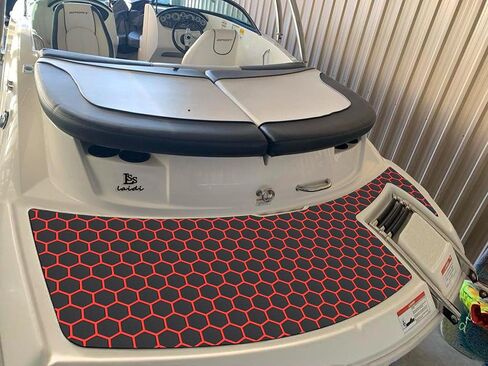 Boat Decking Boat Flooring Marine Non-Slip Self-Adhesive Flooring for MotorboatBoat RV Yacht Swimming Pool 102.3''X37.4'' in Saudi Arabia