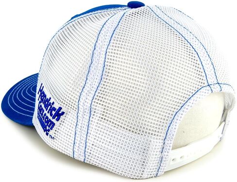 Kyle Larson 2025 Striped #5 Snapback Mesh Hat Blue/White in Saudi Arabia