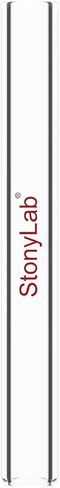 stonylab Straight Glass Tubing, High Borosilicate Glass Transparent Tube with 3.94 inch Length, 0.47 inch OD, 0.31 inch ID, 0.08 inch Wall Thickness, Ideal for Laboratory, Scientific Experiments in Saudi Arabia