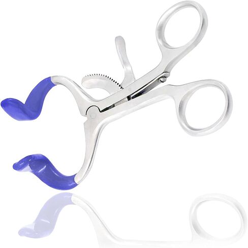 New O.R Grade Molt Mouth Gag Blue 3.5" Dental Instrument with Silicone A+ Quality in Saudi Arabia