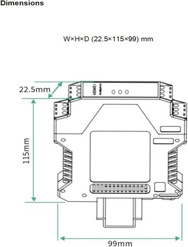 24VDC Power Analog 4-20mA Signal Converter Isolator 0-10V Signal Isolation Signal Isolator(4-20mA in and Out) in Saudi Arabia