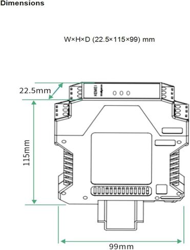 24VDC TANNALOG 4-20MA محول إشارة العزل الإشارة 0-10V (1-5V داخل وخارج) in Kuwait