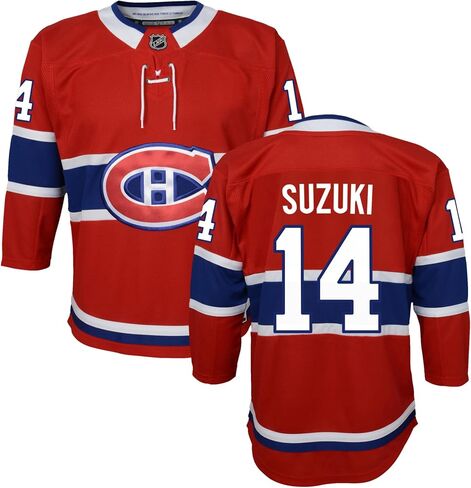 Nick Suzuki Montreal Canadiens #14 Red Infants Toddler Team Color Home Home Player Jersey in Saudi Arabia