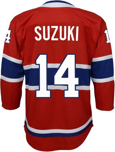 Nick Suzuki Montreal Canadiens #14 Red Infants Toddler Team Color Home Home Player Jersey in Saudi Arabia