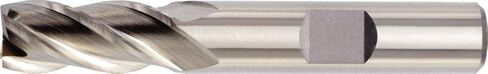 WIDIA Hanita 341513005 High Performance 3415 HP Finishing End Mill, 0.5" Cutting Dia, HSS-Cobalt, Uncoated, RH Cut, Weldon Shank, 4-Flute in Saudi Arabia