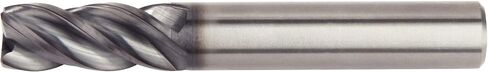 WIDIA Hanita 4777060Z2T VariMill I 4777 HP End Mill, 6 mm Cutting Diameter, Carbide, AlTiN Coating, Right Hand Cut, Straight Shank, 6 mm Shank Diameter, 4-Flute in Saudi Arabia