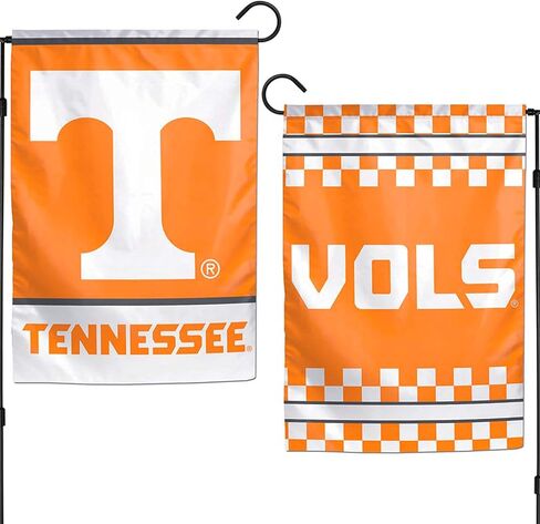 WinCraft Tennessee Volunteers 12"x18" Garden Flag - 12x18 - Black, Gold, Yellow, White in Saudi Arabia