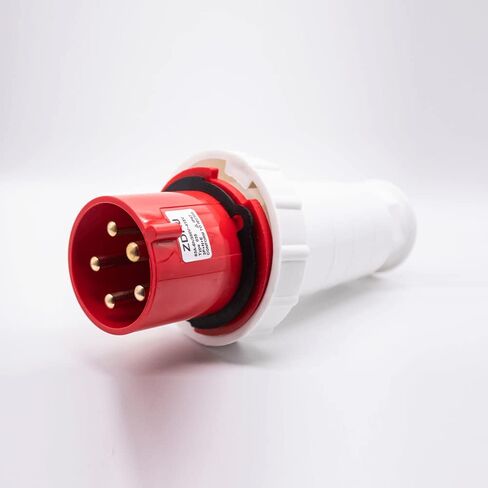 IEC60309 الموصل الصناعي المكونات 5P 63A 380V-415V 3P+E+N 6H IP67 in Saudi Arabia