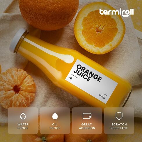 4x6 التسميات الحرارية-350 ملصقات/لفة-حرارية مباشرة ، غير معبدة-متوافقة مع Rollo ، Zebra ، Idprt ، Munbyn-لاصق قوي ، خالي من BPA-الدرجة التجارية بواسطة Termiroll by Termiroll in Kuwait