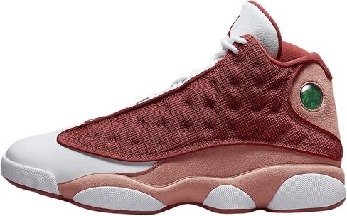 Nike Air Jordan 13 Retro Men's Shoes - Dune Red/White - Size 7 in Saudi Arabia