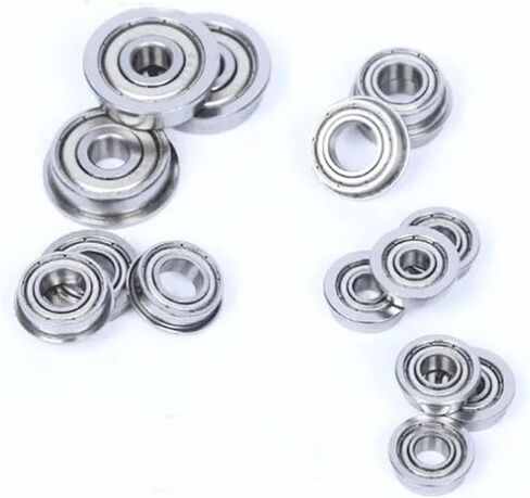 20pcs/50pcs 126zz 6x12x4mm محامل الفولاذ المقاوم للصدأ المحامل مصغرة كرة الأخدود العميقة تحمل 6 * 12 * 4mm (20pcs) in Saudi Arabia