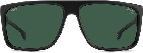 Carrera Men's Carduc 011/s نظارات شمسية مستطيلة مستقطبة ، MatteBlack ، 61 مم ، 15 مم + 1 in Saudi Arabia